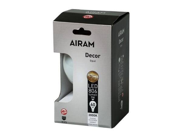 LED Globe 95 Opal E27 830 9W 806lm DIM