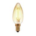 LED Mignon FLM 822 E14 4,5W 360lm DIM Gold - 2 rette filamenter