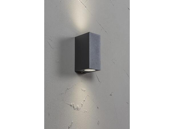 SUND DUO 2xGU10 Antrasitt IP44 Selges uten garanti pga lagertømming 