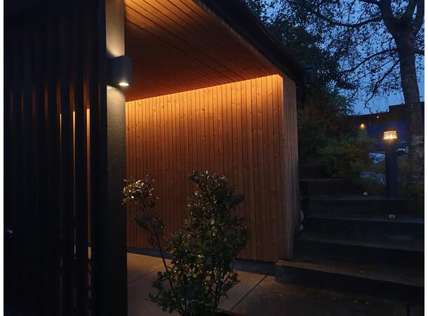 SUND DUO 2xGU10 Antrasitt IP44 Selges uten garanti pga lagertømming 