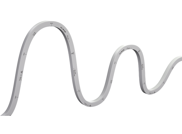 FlexGlo F23-VB 4,5W 24V Amber 80lm/m LED Neon Clear Lighting 