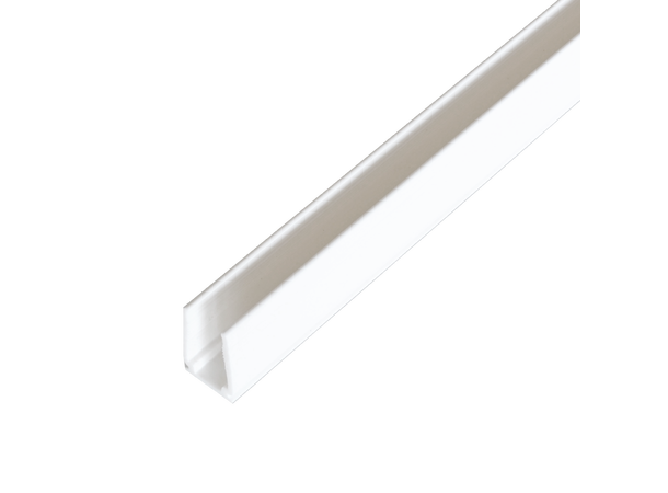 Plast U profil hvit for F22, 2m LED Neon Clear Lighting