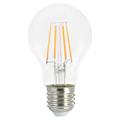 LED Classic A60 FLM E27 827 4,5W 470lm Klart glass - 4 rette filamenter